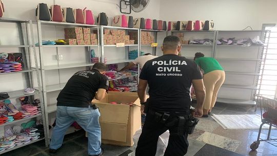 Polícia Civil e Procon Estadual apreendem centenas de pares de chinelos falsificados – Polícia